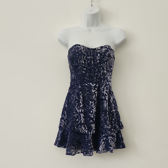 Majorelle Martha Mini Dress in Midnight Blue Size XS - Picture 4 of 16